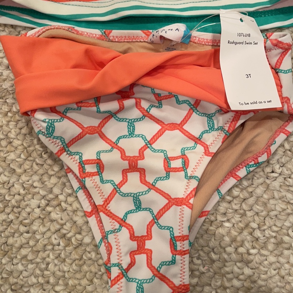 Girls Rashguard Set - Picture 5 of 7
